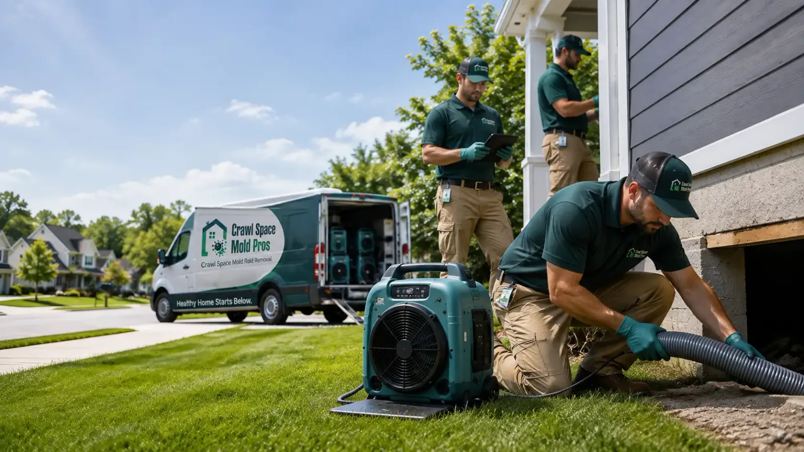 Crawl Space Mold Removal in Pope Valley, CA